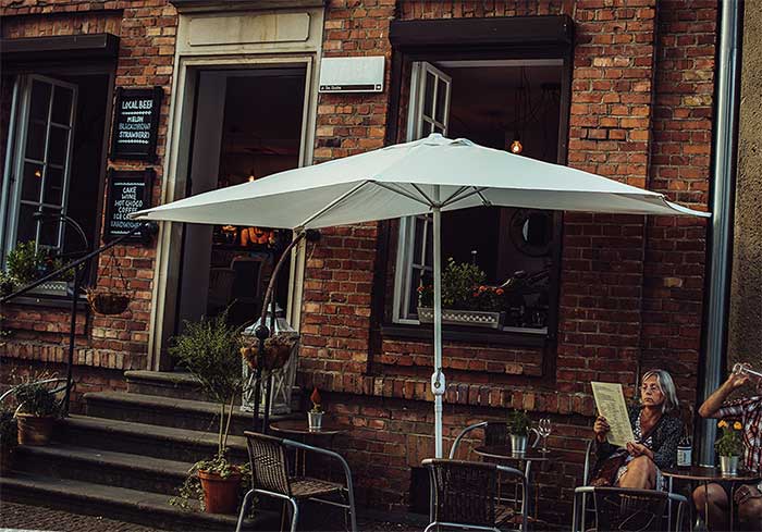 Aluminium Parasol Two