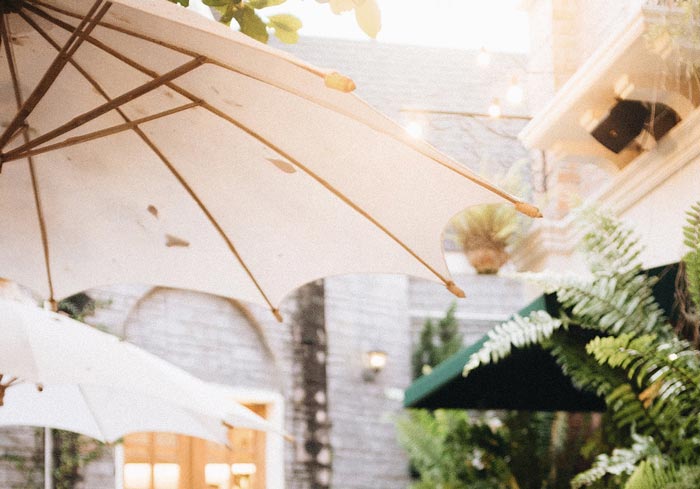 Wooden Parasol Two