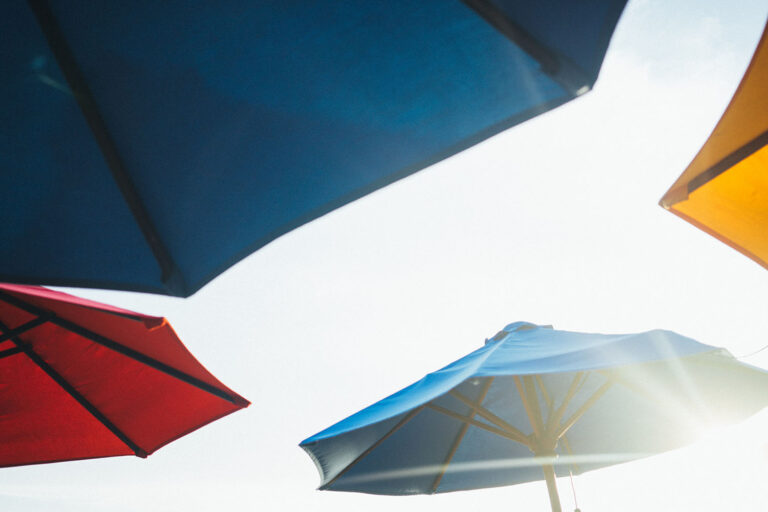 sunny parasols group shot